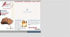 Desktop Screenshot of michaelscookies.com